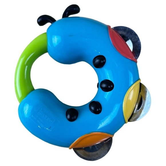 Parents Magazine Bee Bop Musical Instruments Maraca Drum Sticks Tambourine Bells - Picture 13 of 16